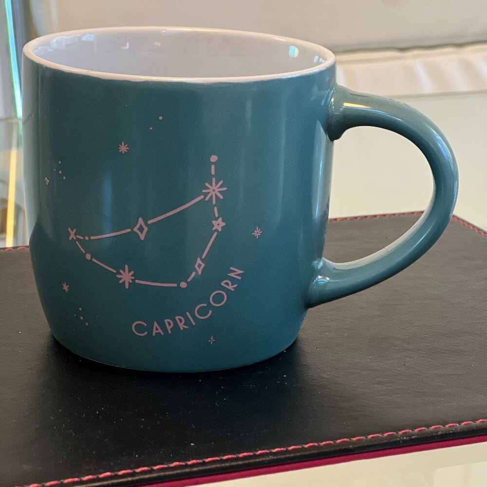 Birthday Dec 22 to Jan 19 Capricorn Astrology Mug 16 oz.  NWT for Gift Giving!